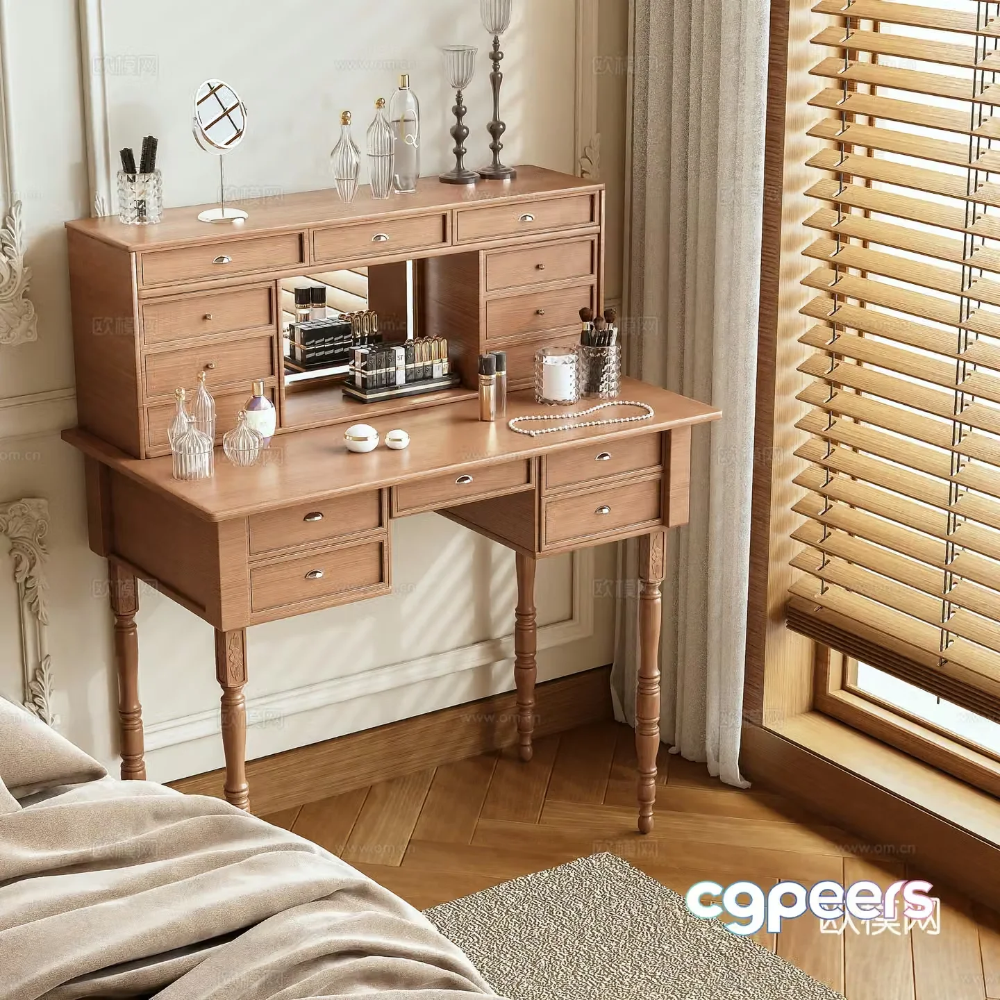 Dressing table 3d model