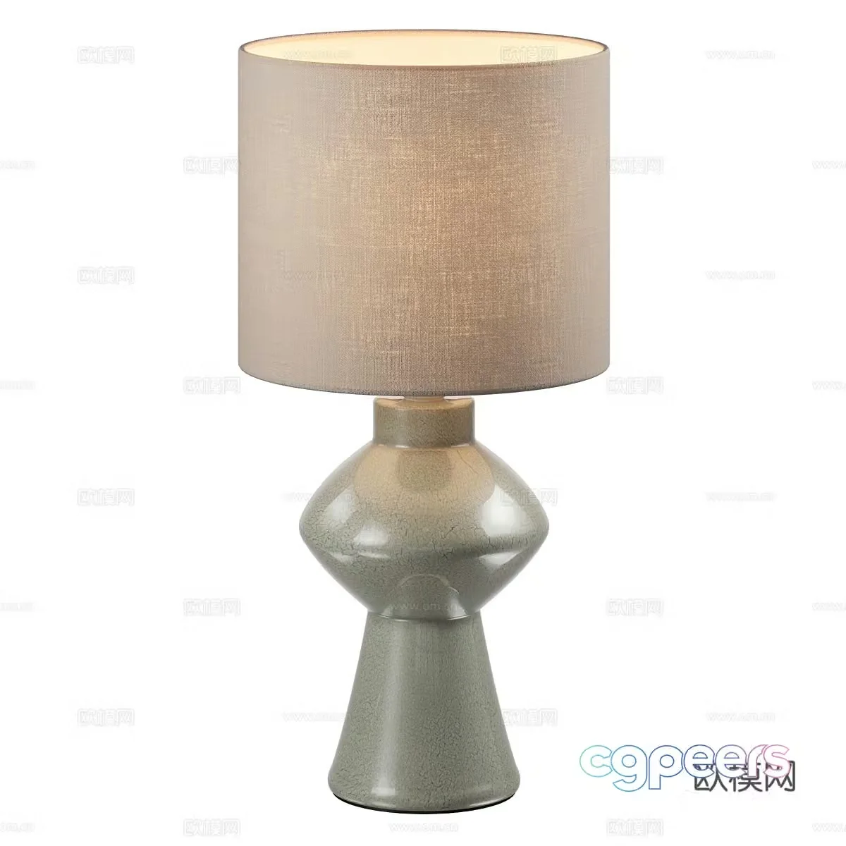 Modern simple desk lamp Table lamp Simple desk lamp Study desk lamp 3D model