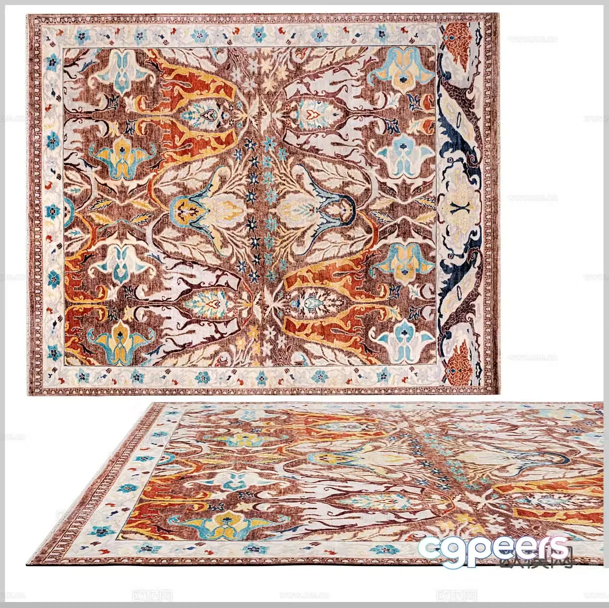 American carpet European carpet Classical carpet B&B carpet Southeast Asian carpet Retro carpet 3d model