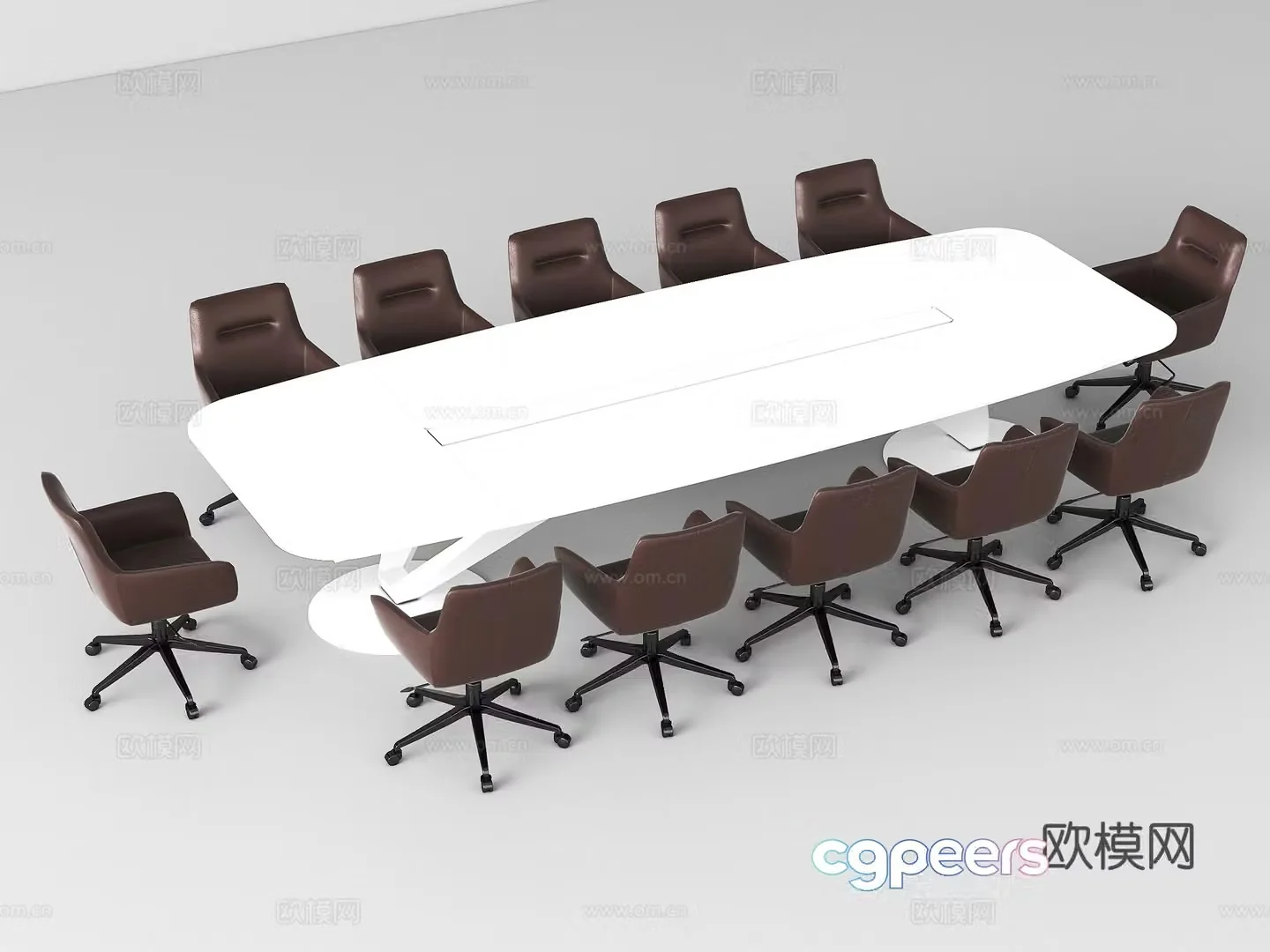 Conference table 3d model
