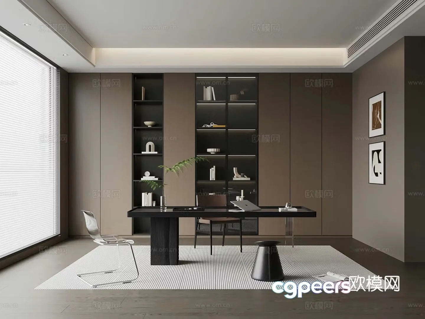 Italian study 3D model