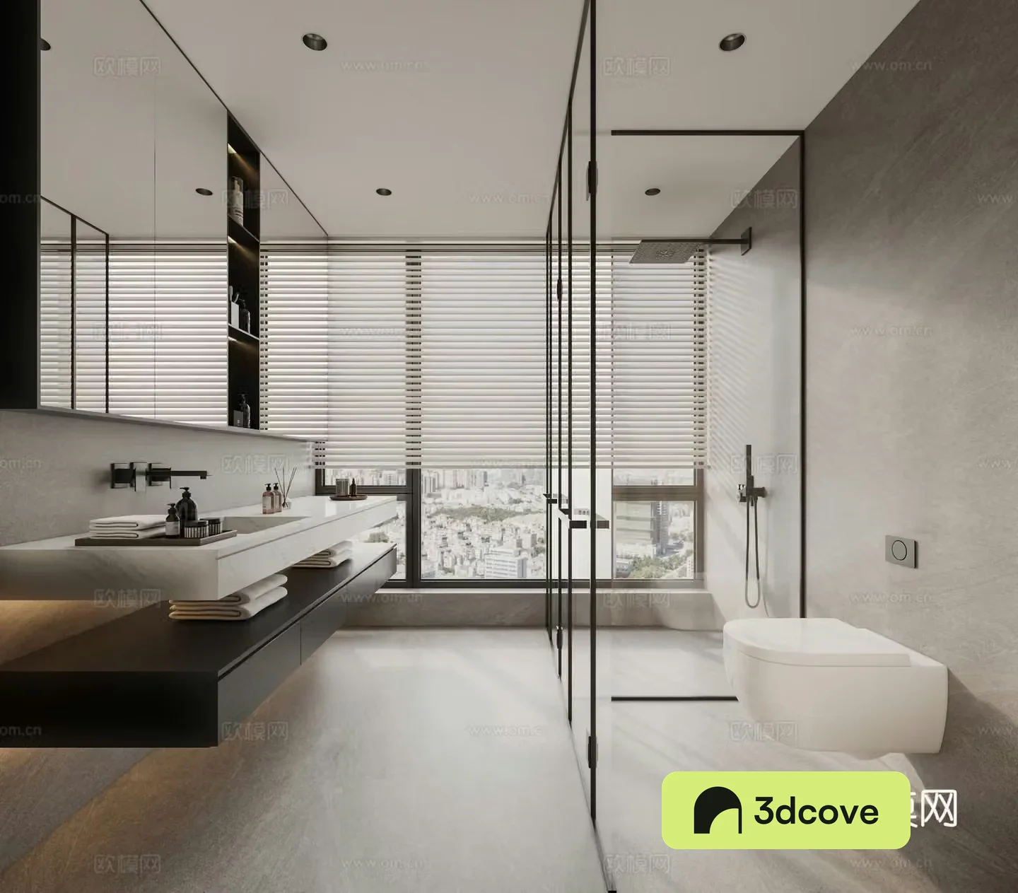Modern bathroom