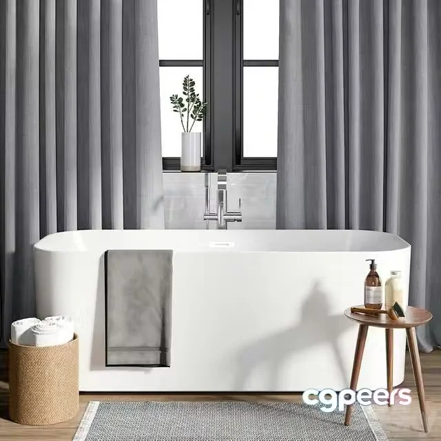 3ds Max Free – Bathroom 10