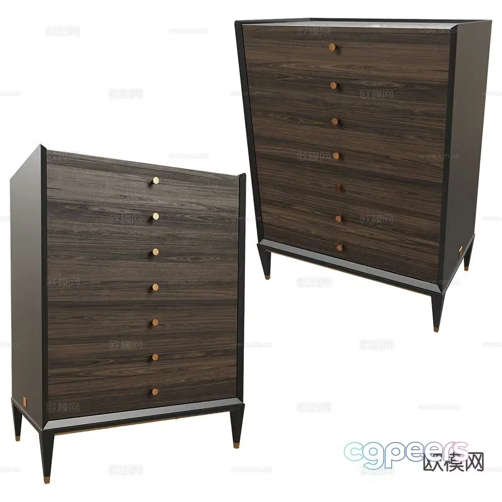 CPRN Italian style chest of drawers 3D model