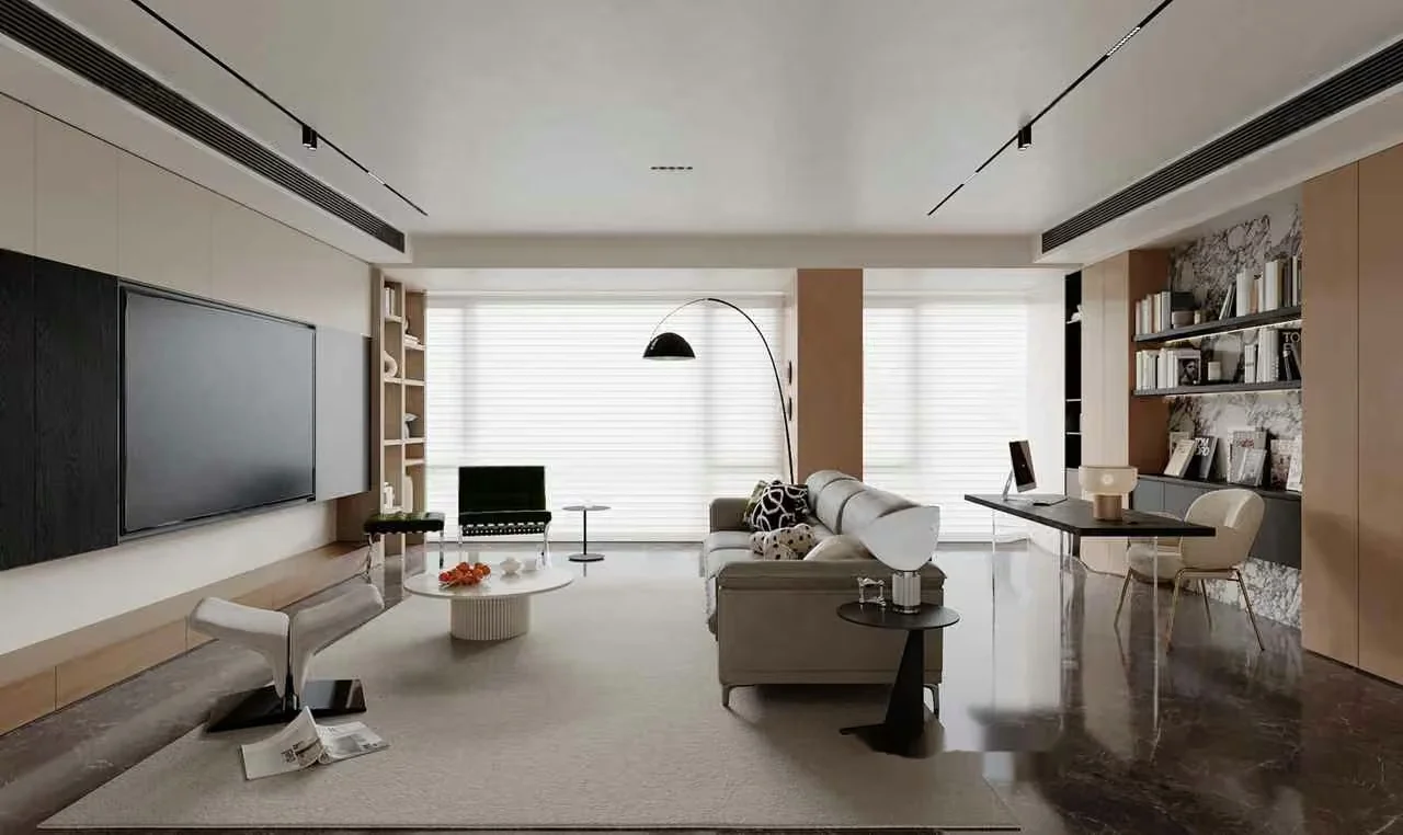 Modern Living Room 3D Model – 9620 – CORONA Render