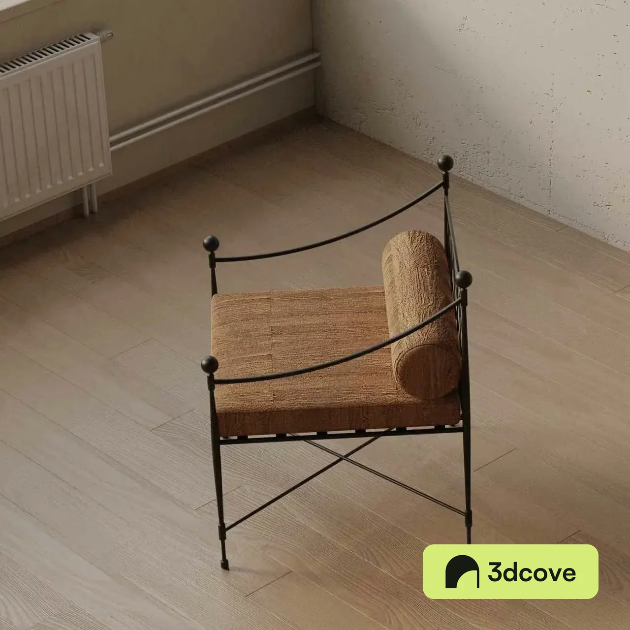 A Simple Metal Chair