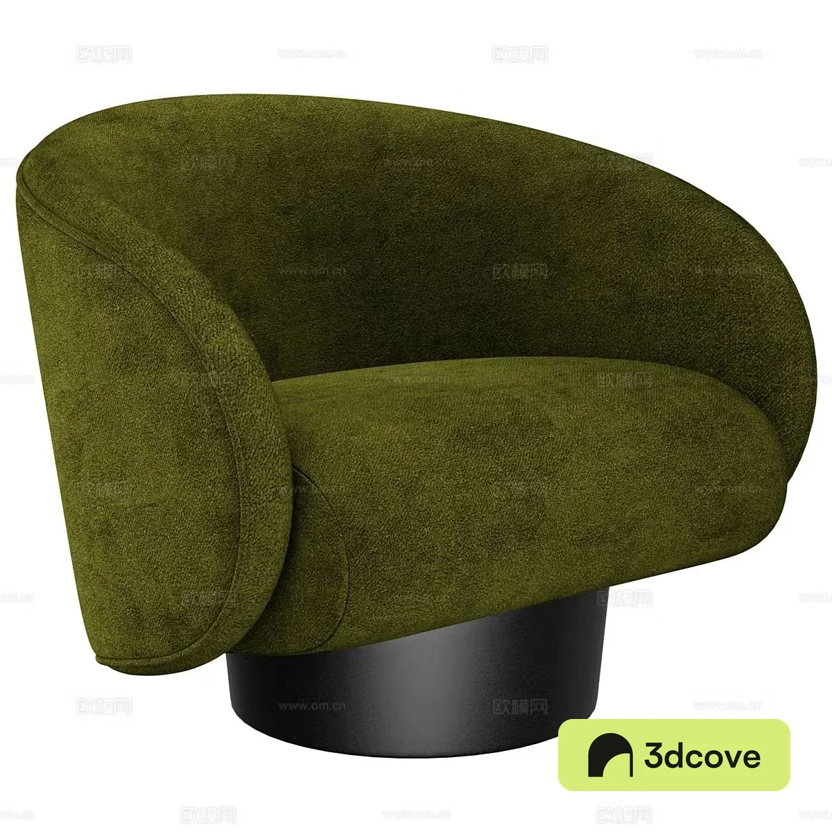 Single sofa velvet sofa
