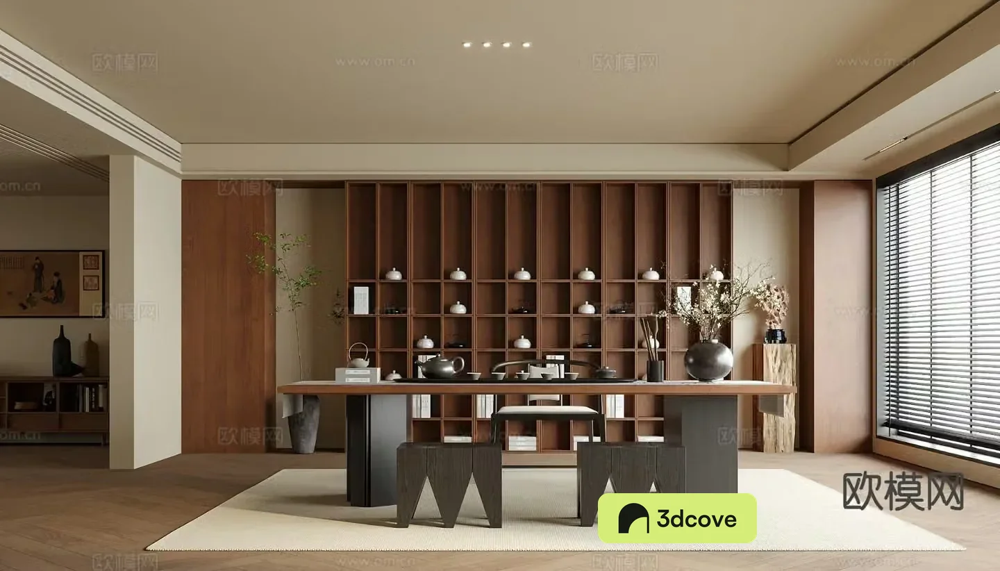New Chinese tea room