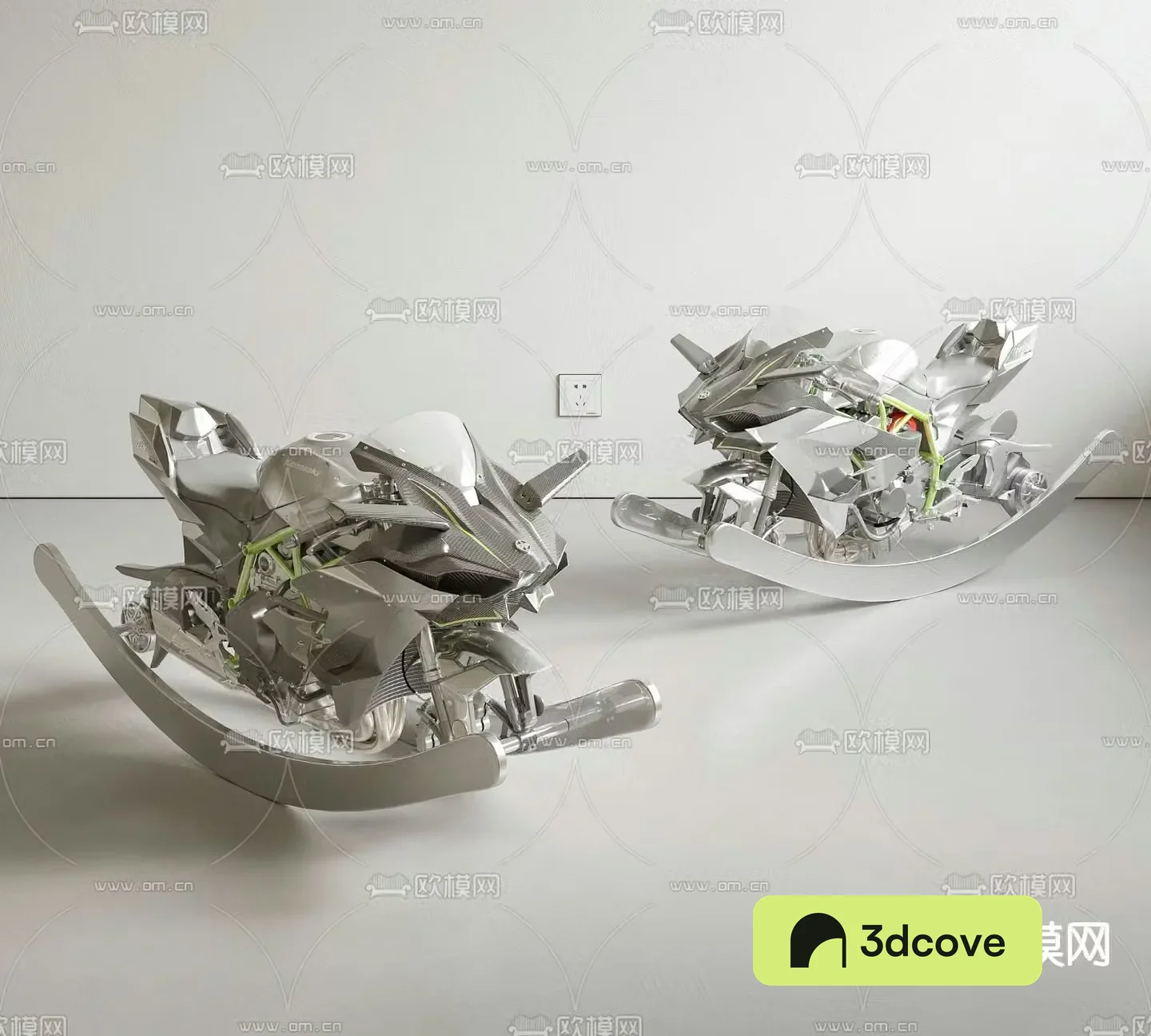 Kawasaki H2 rocking chair