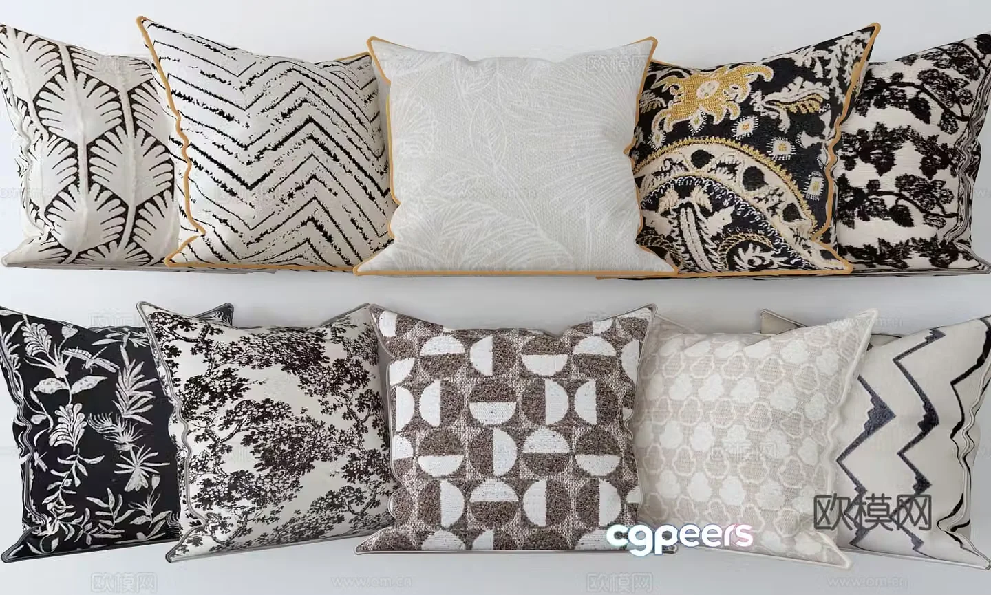 3D model of pillow