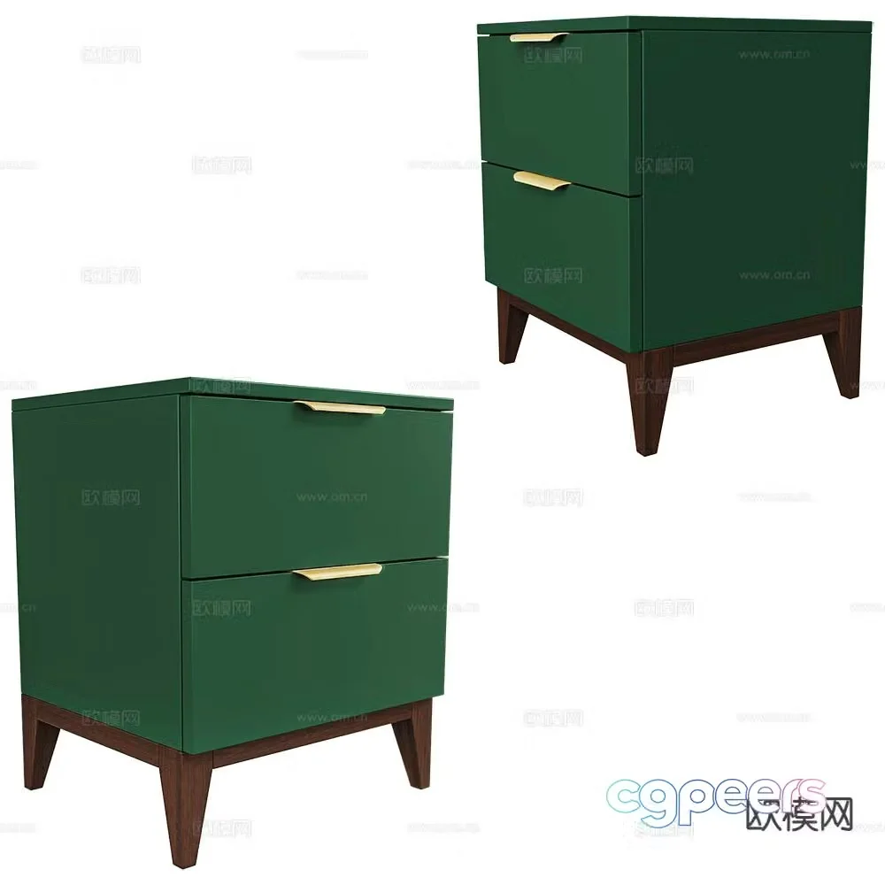 Mister bedside table 3d model