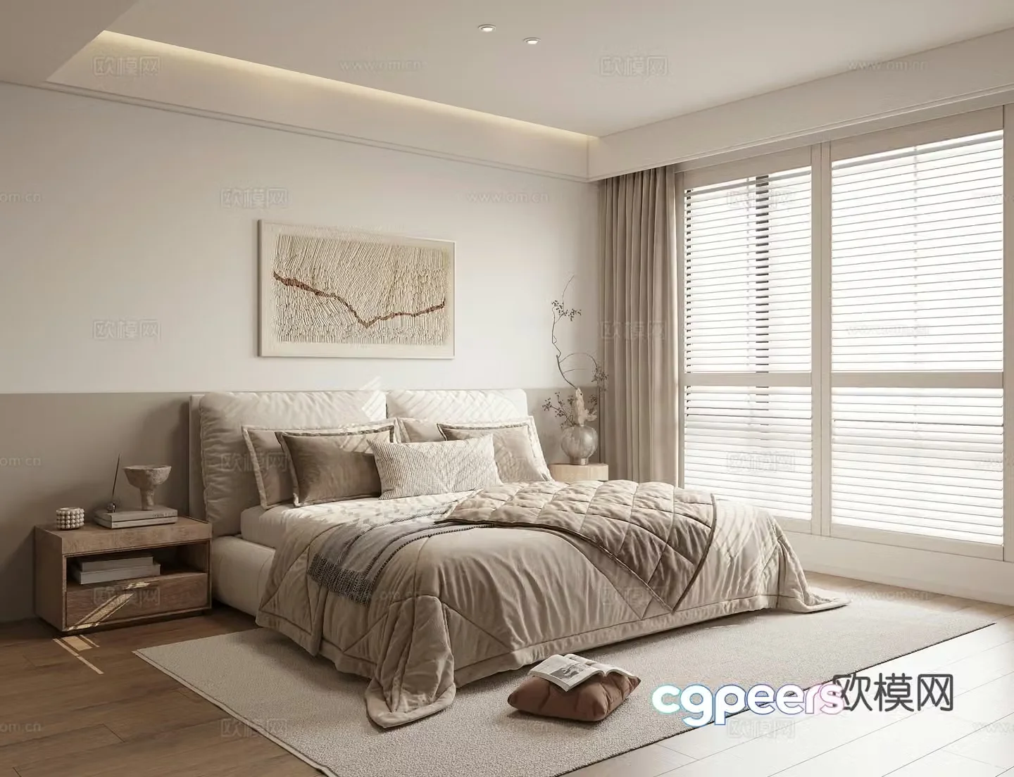Wasabi Bedroom Master Bedroom Secondary Bedroom 3D Model