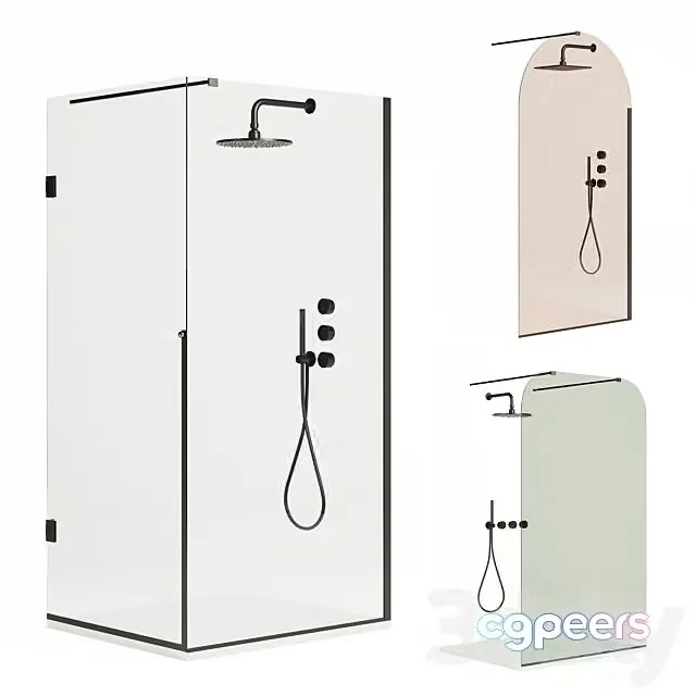 3ds Max Free – Ex T Nouveau Showers