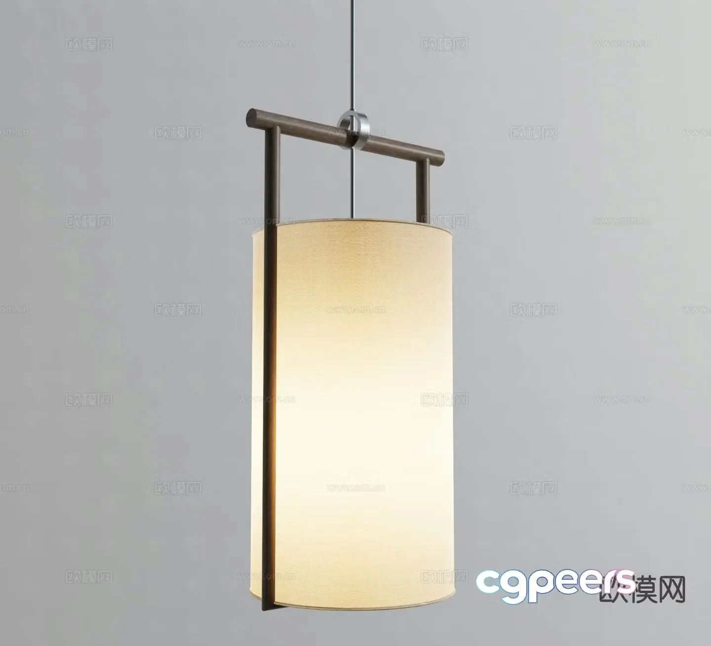 New Chinese style chandelier small chandelier 3d model