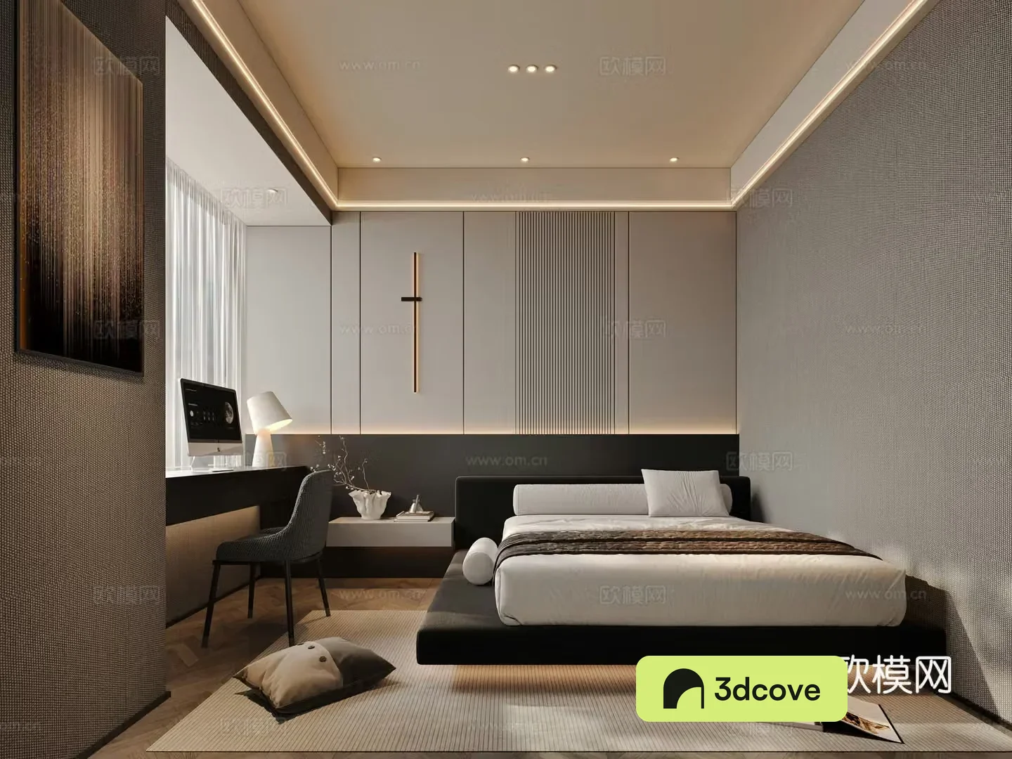 Modern bedroom