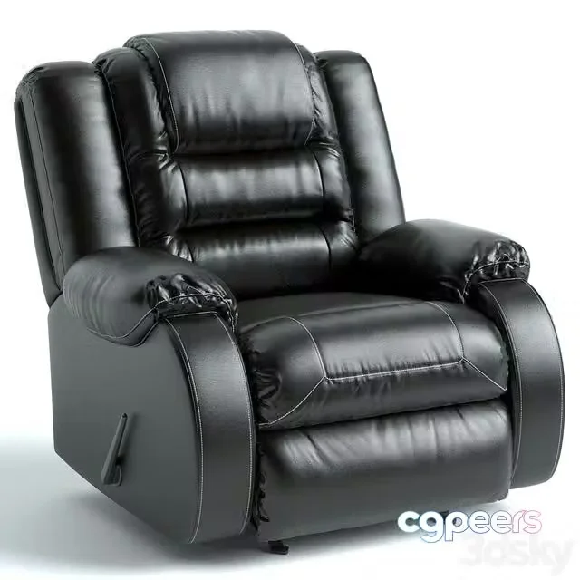 3ds Max Free – Vacherie Manual Rocker Recliner