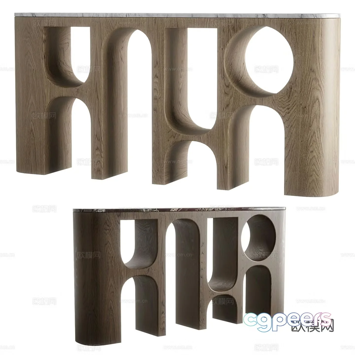 Entrance case low cabinet decorative cabinet 3d model
