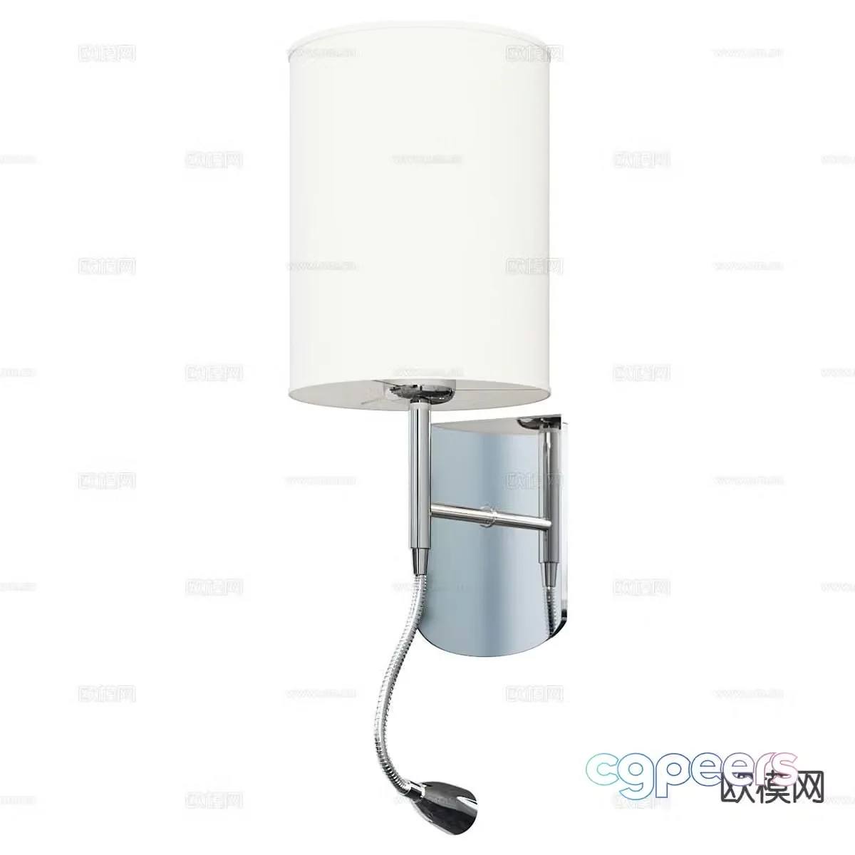 MAYTONI simple wall lamp learning wall lamp lampshade wall lamp 3d model