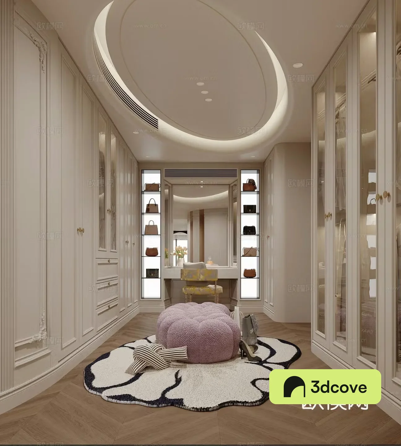 French cloakroom