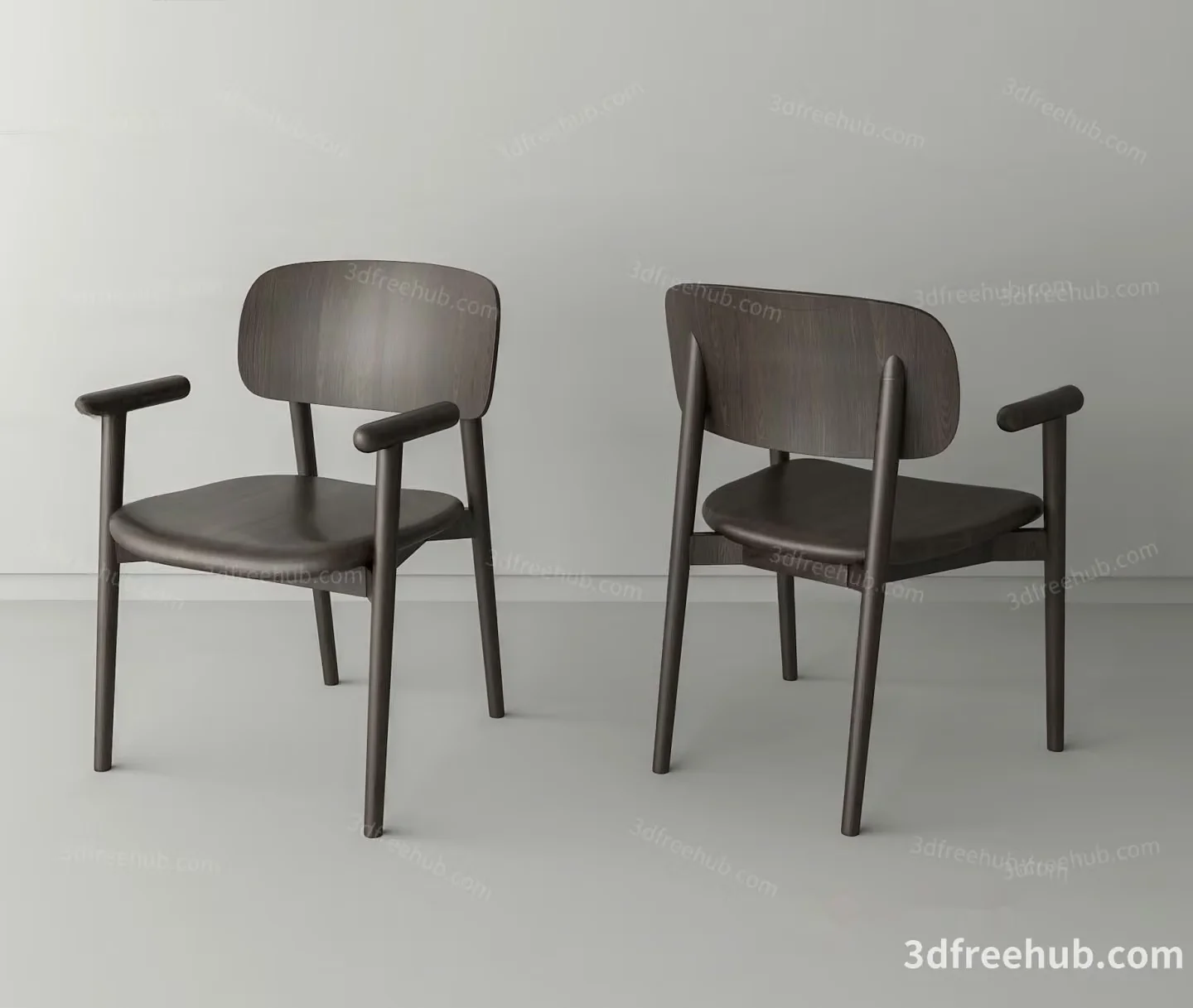 Modern Office Chairs 3D Model – 8430 – VRAY Render