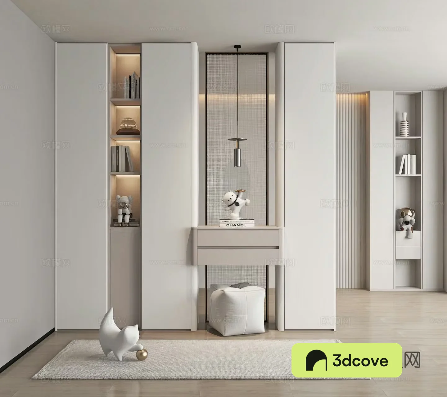 Modern porch cabinet shoe cabinet partition shoe cabinet