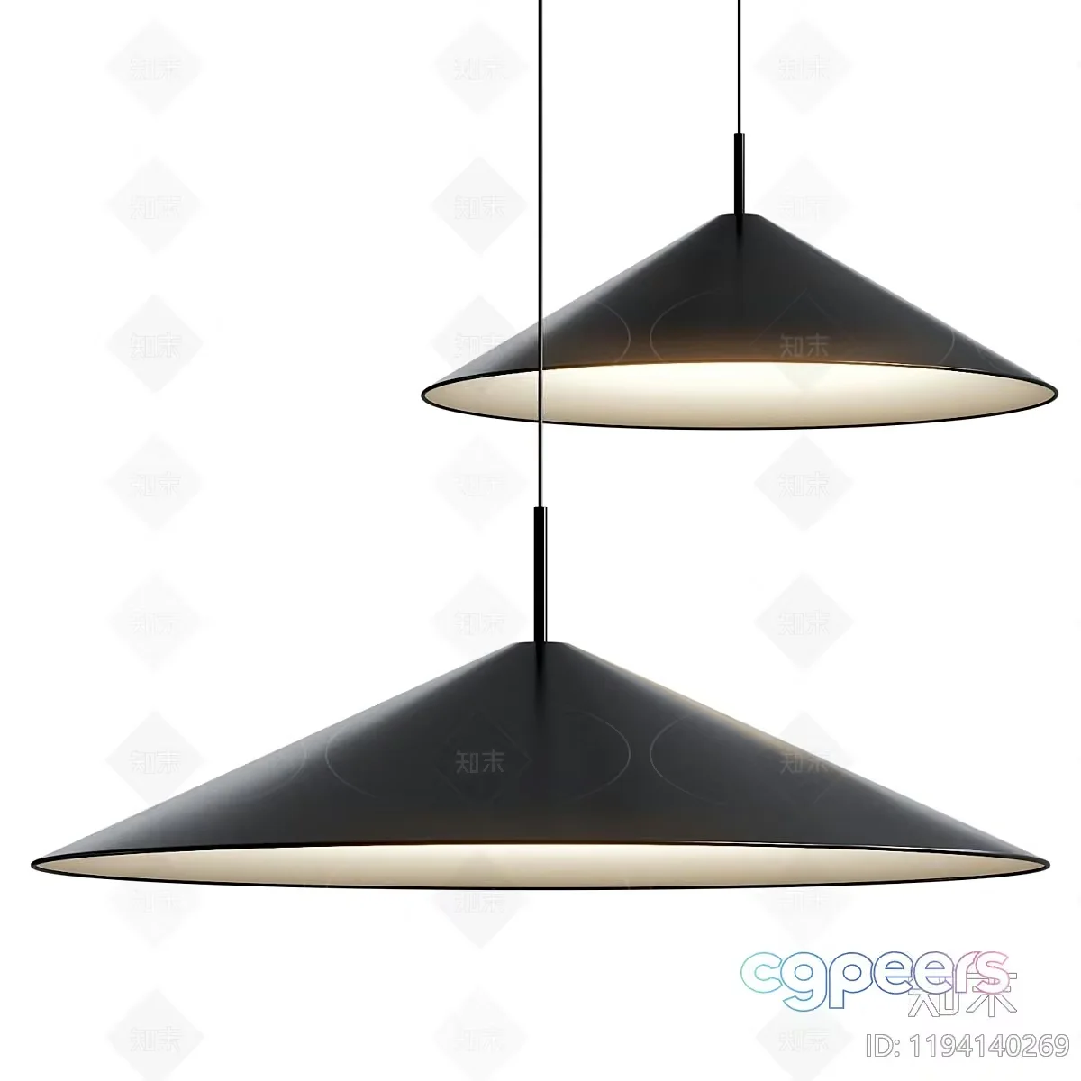 Modern Light Fixture 3D Model – 13467 – CORONA Render