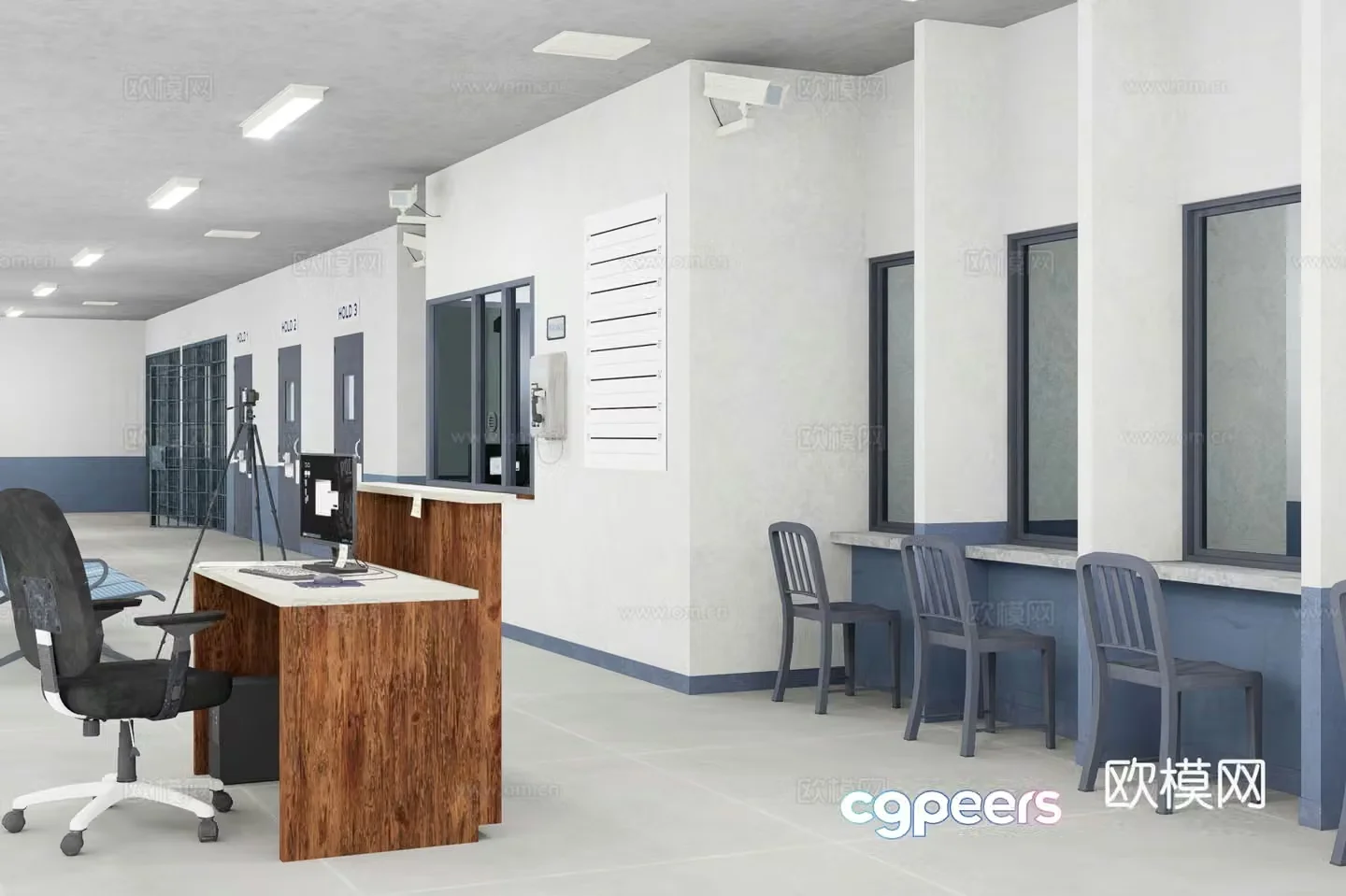 Corridor 3d model