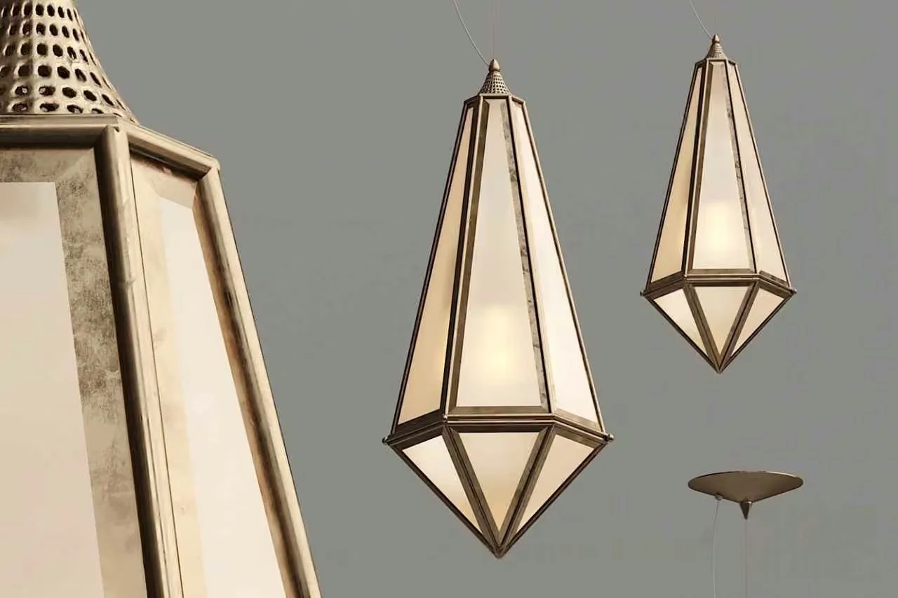 Gold Light Fixtures 3D Model – 20687 – VRAY Render