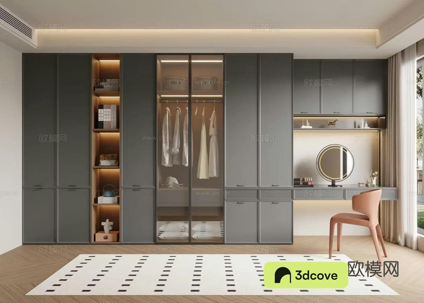 Italian cloakroom