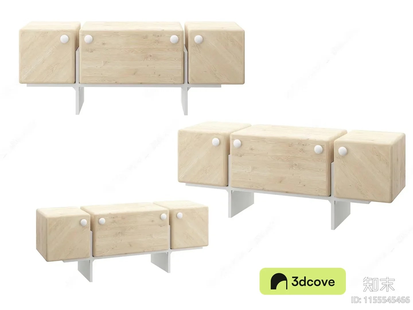 Wooden Wall-Mounted Shelving