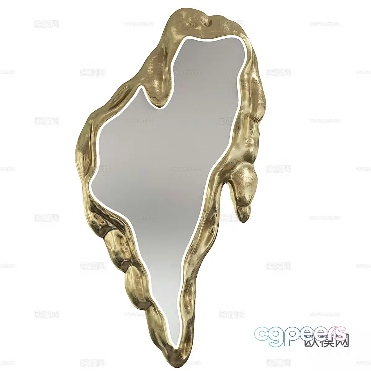 Mirror Hanging Mirror Decorative Mirror 3D Model