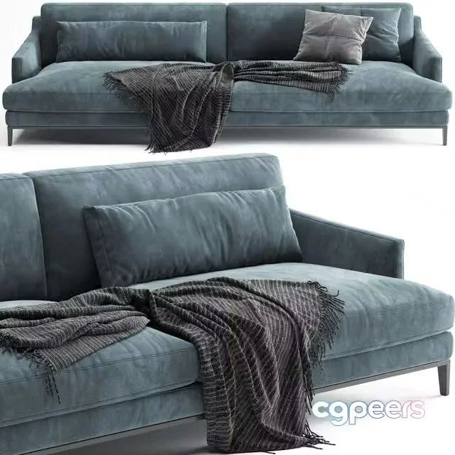 3ds Max Free – Poliform Bellport Sofa C