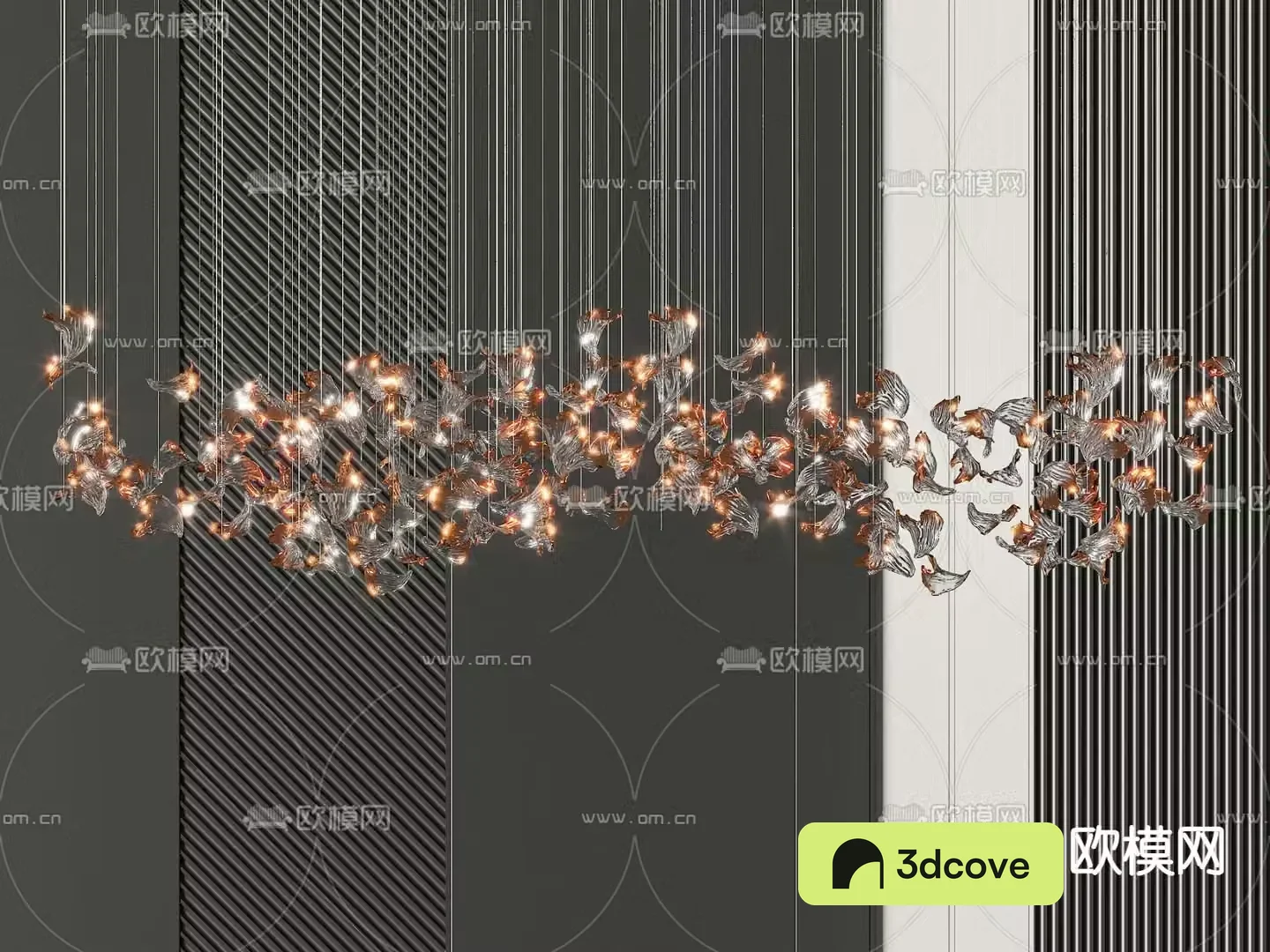Light luxury decorative lamp crystal lamp