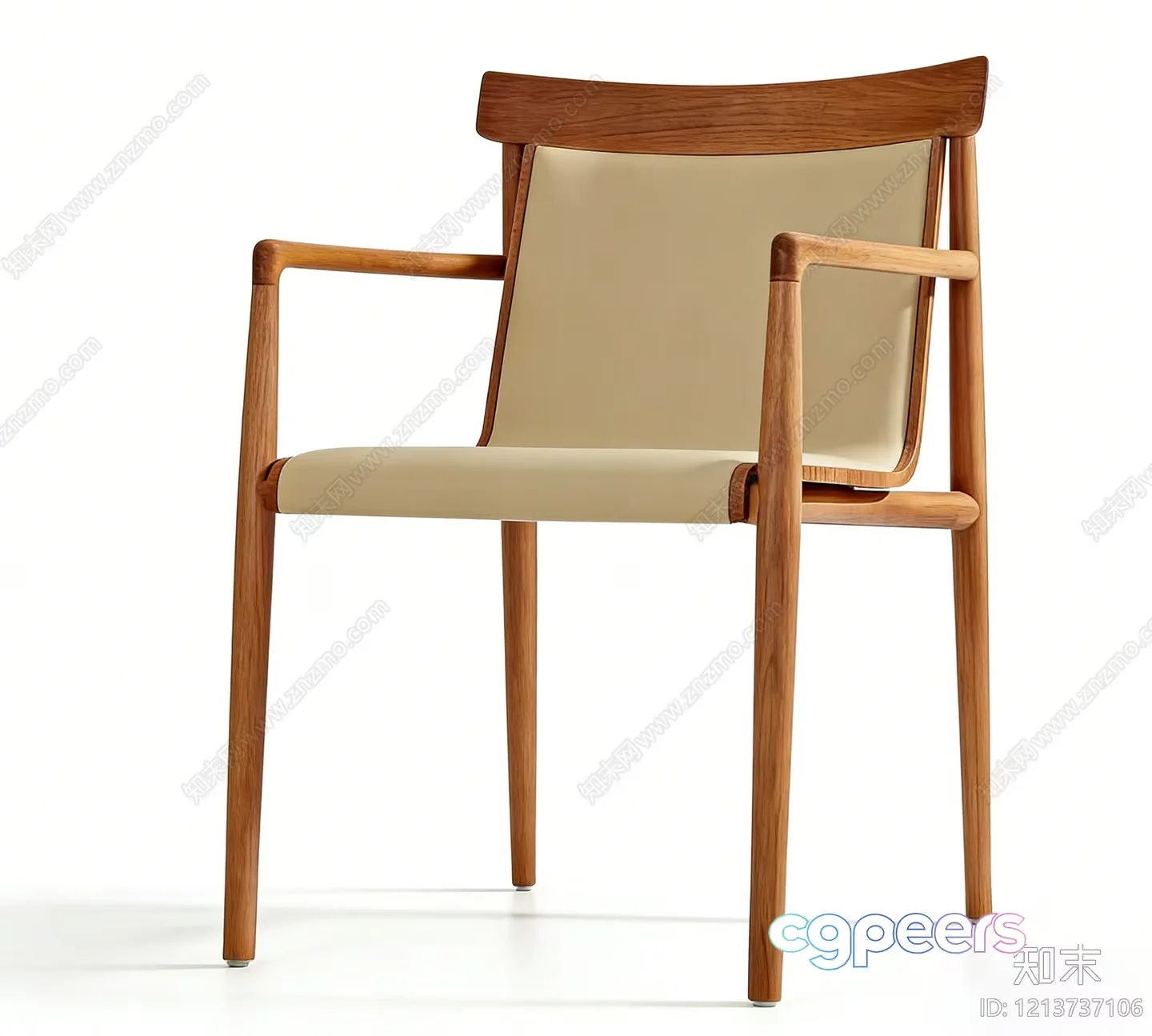 Wooden Chair 3D Model – 6722 – VRAY Render