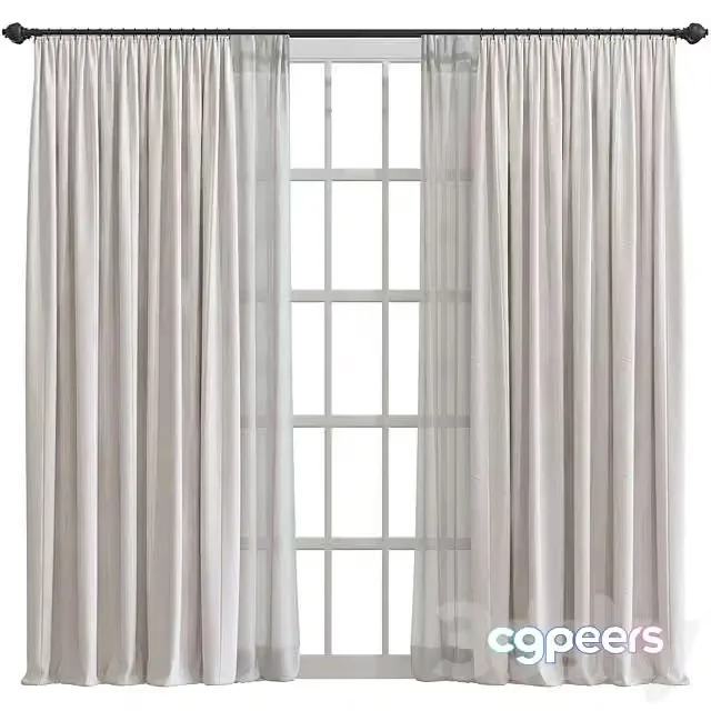 3ds Max Free – Curtain 608
