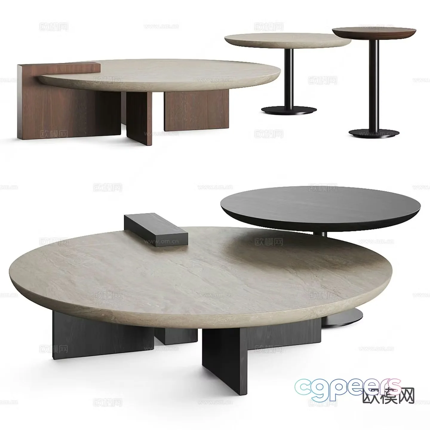 Emmemobili coffee table 3d model