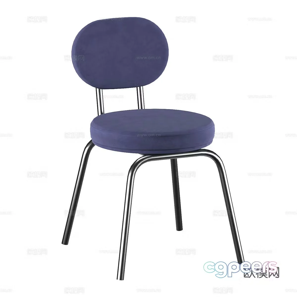 Modern chair single chair 3d model