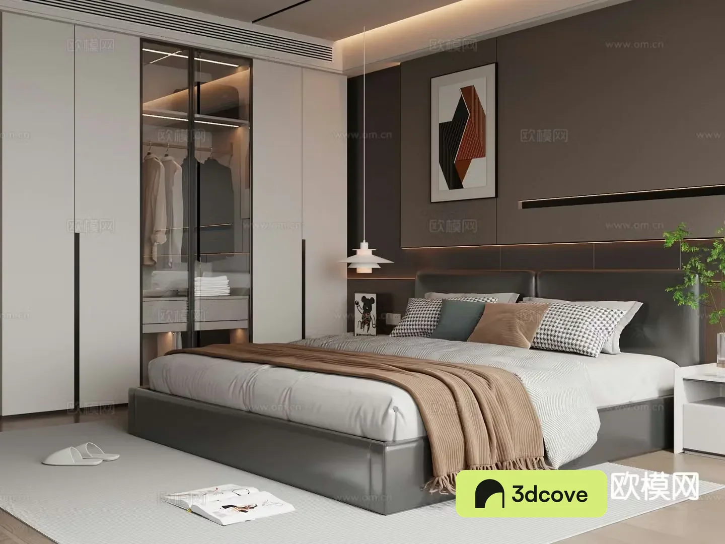 Italian double bed