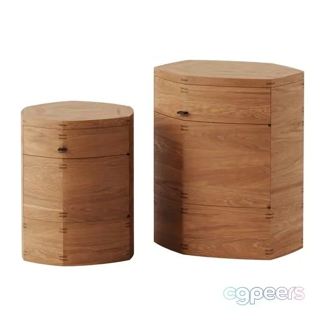 3ds Max Free – ELIE Bedside Table by Pierre Yovanovitch