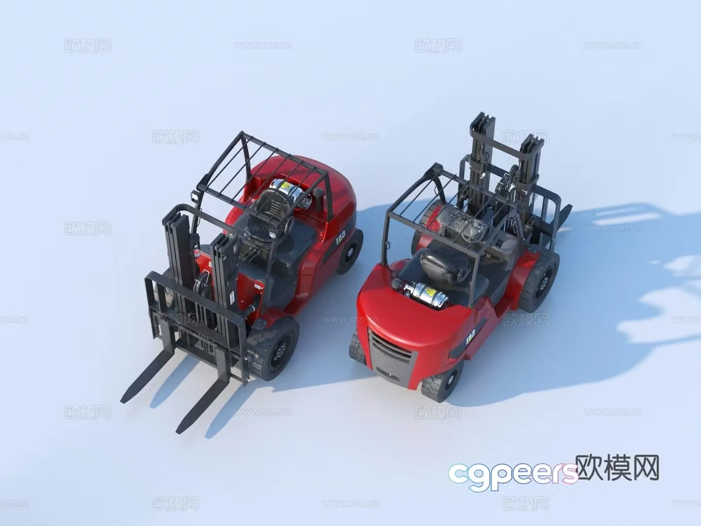Forklift Pallet Truck Pallet Truck 3D Model