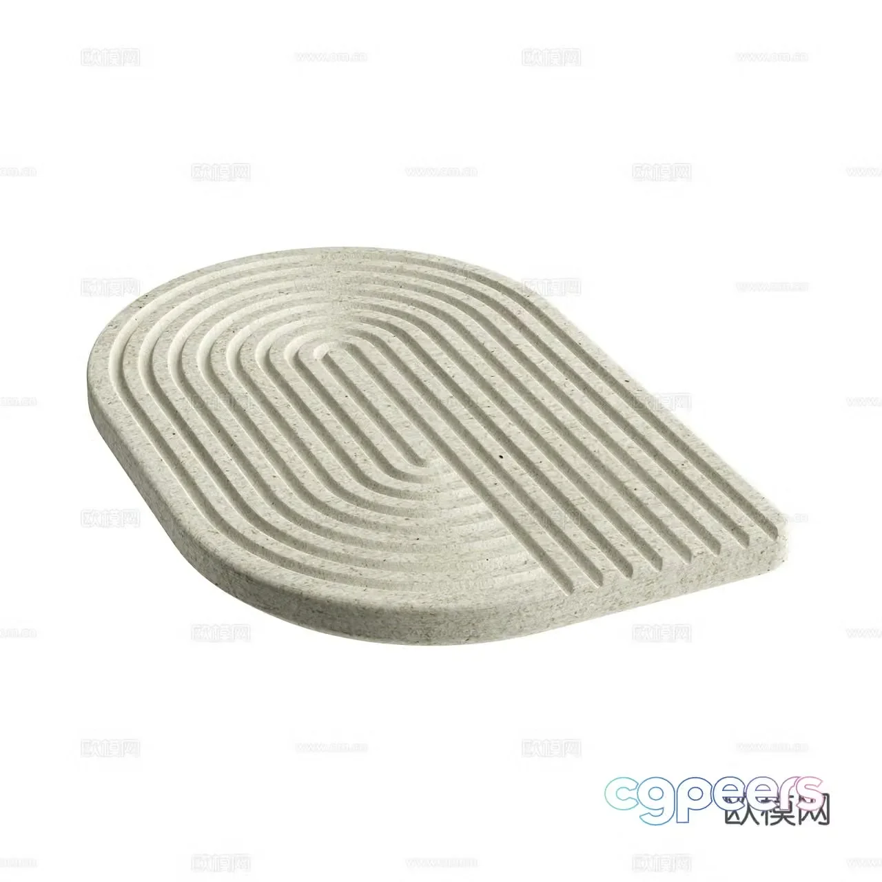 WYE Modern Pallet Stone Pallet Marble Pallet Kitchen Supplies Kitchen Ornaments 3D Model