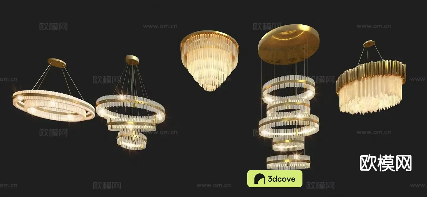 Light luxury chandelier crystal chandelier