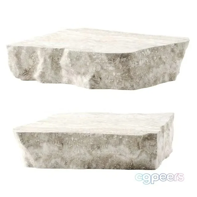 3ds Max Free – Rock coffee table