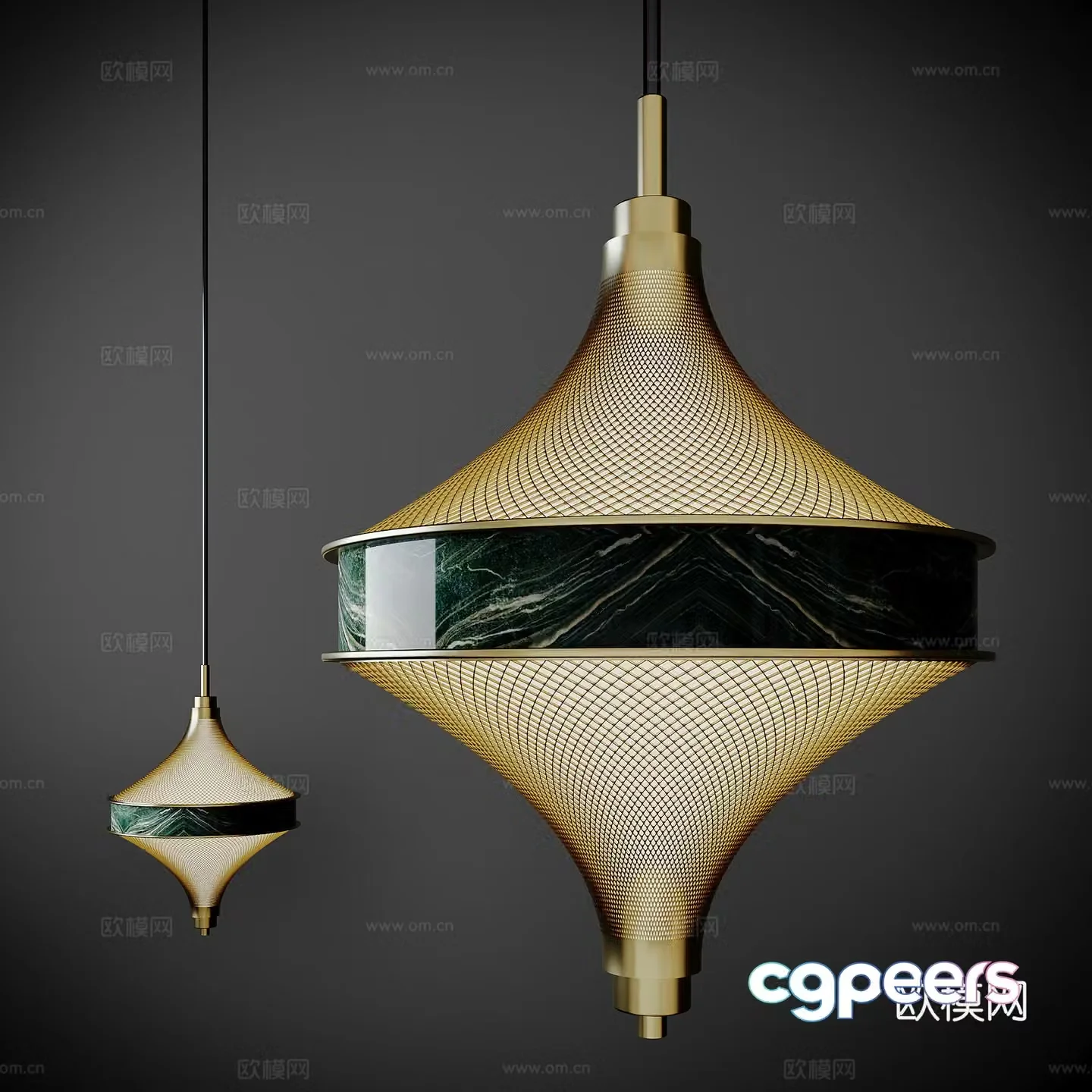 Chandelier Small Chandelier Bedside Chandelier Light luxury Chandelier 3D Model
