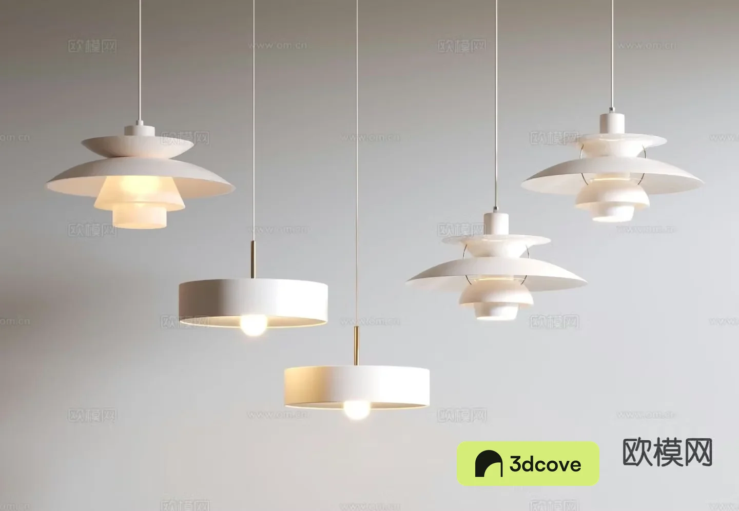 Cream style small chandelier