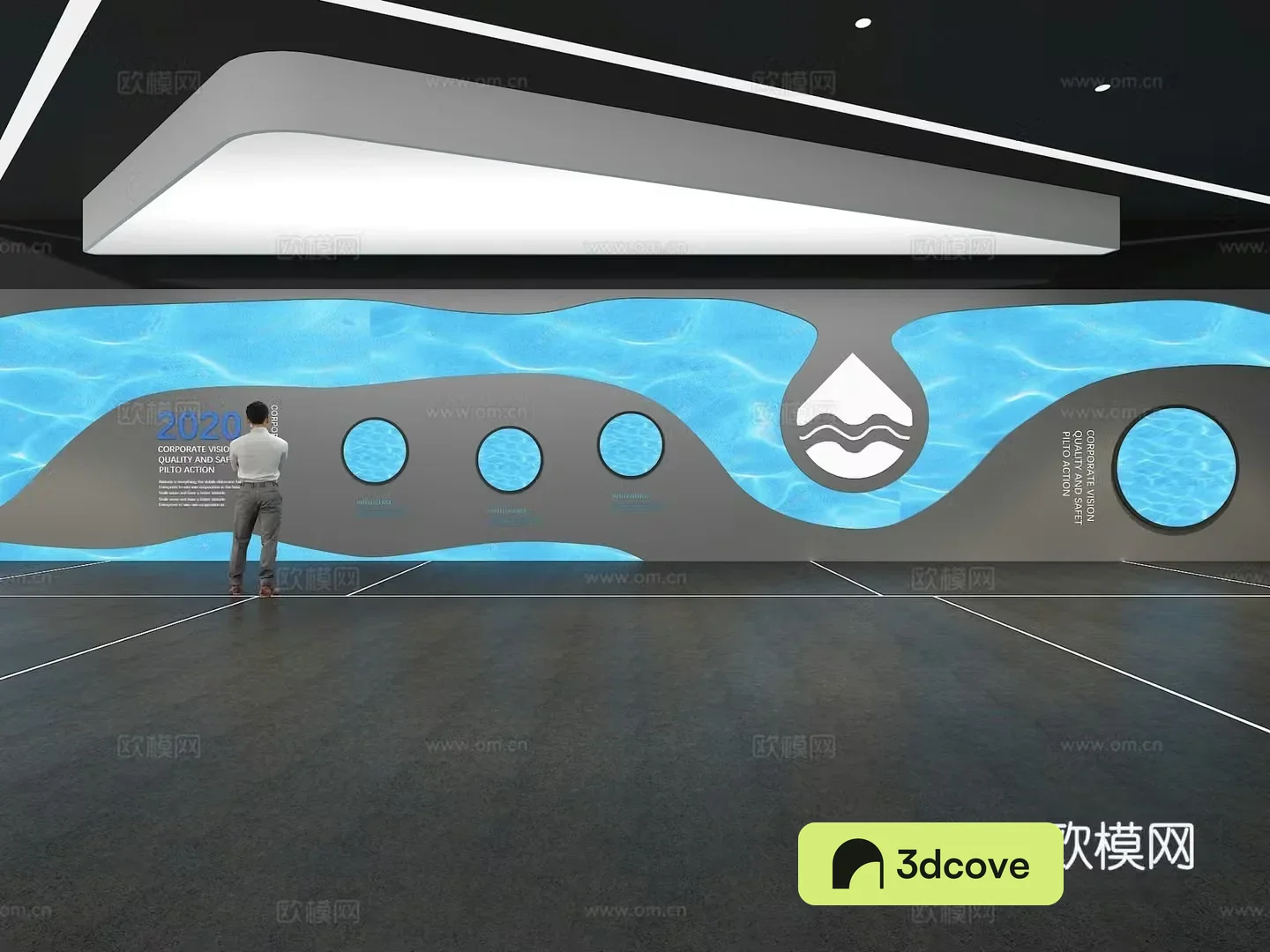 Cultural wall Water drop culture wall Display wall Theme wall Exhibition hall Campus culture Corridor