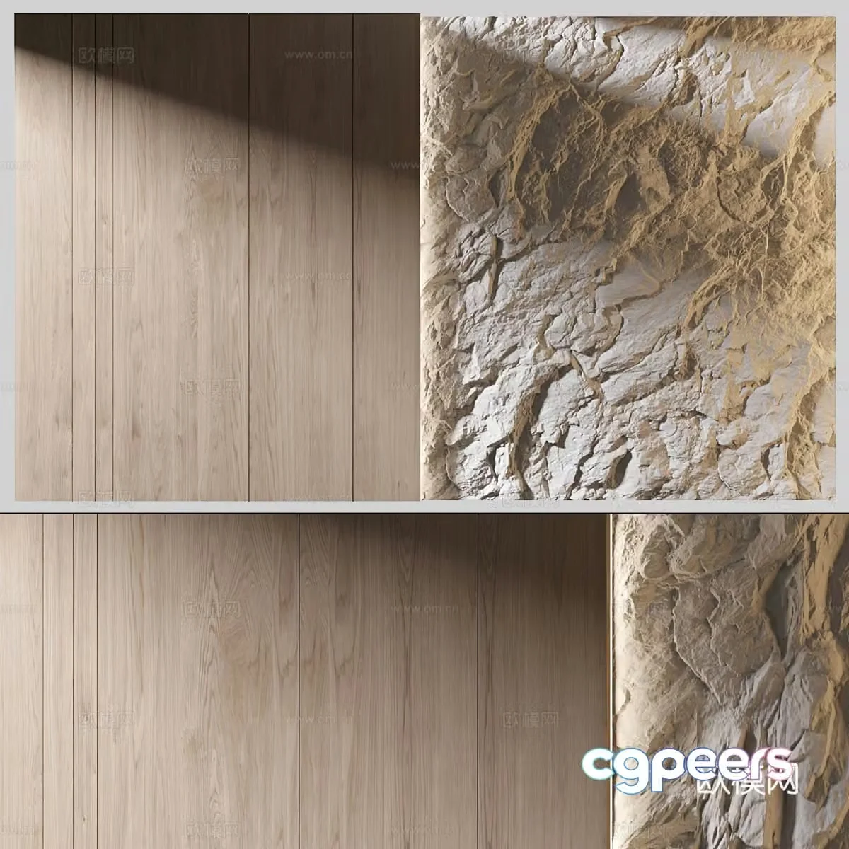Background wall 3d model