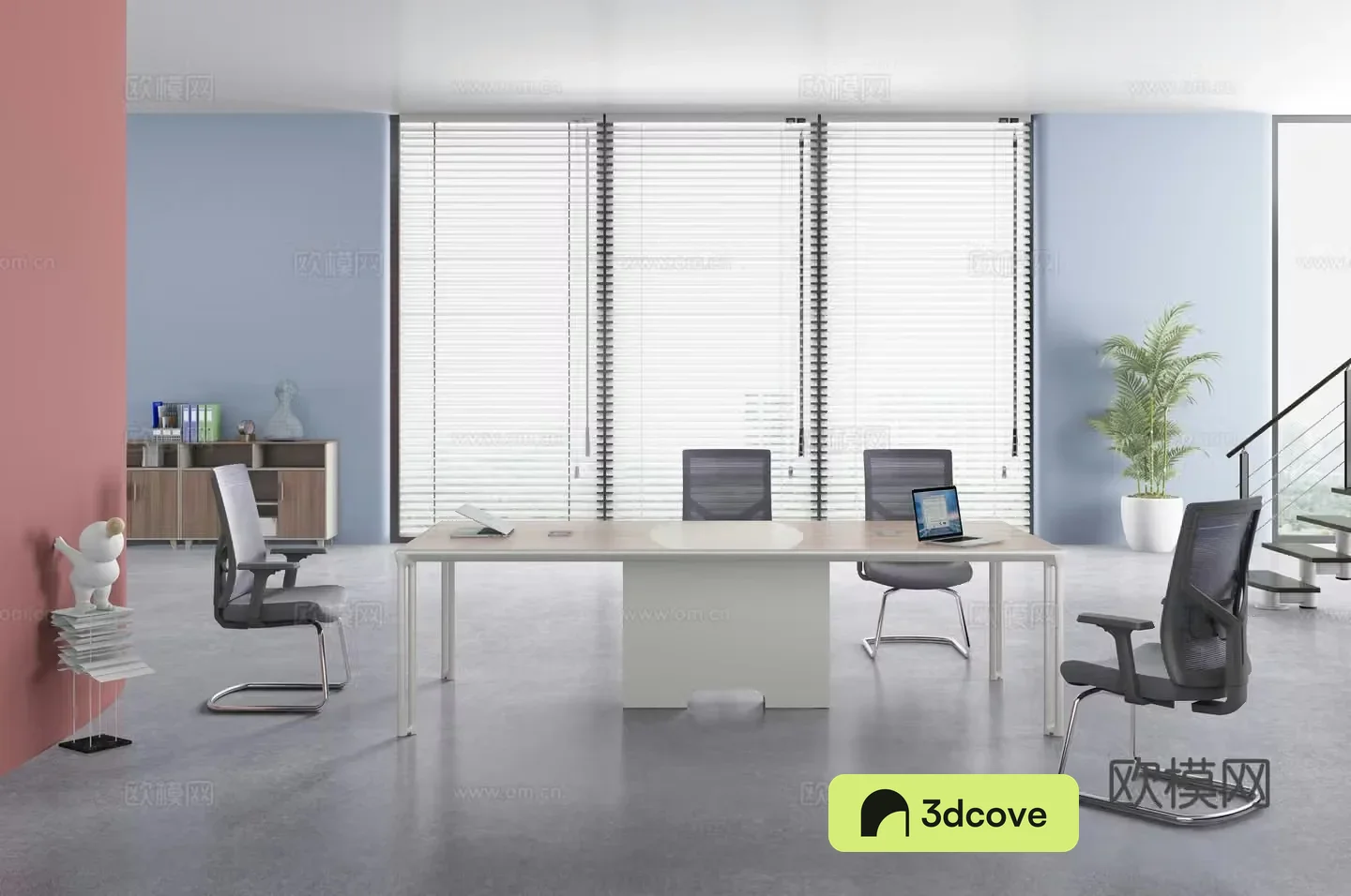 Working office space office