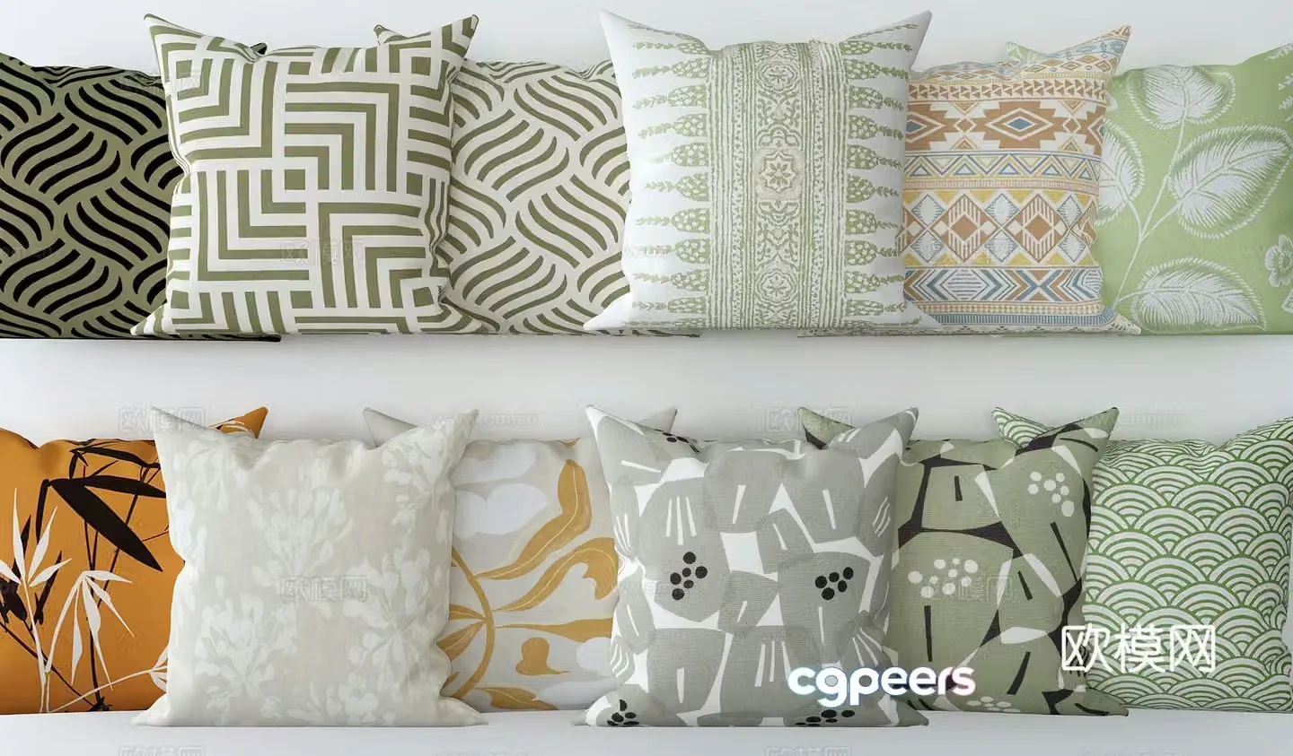 3D model of pillow