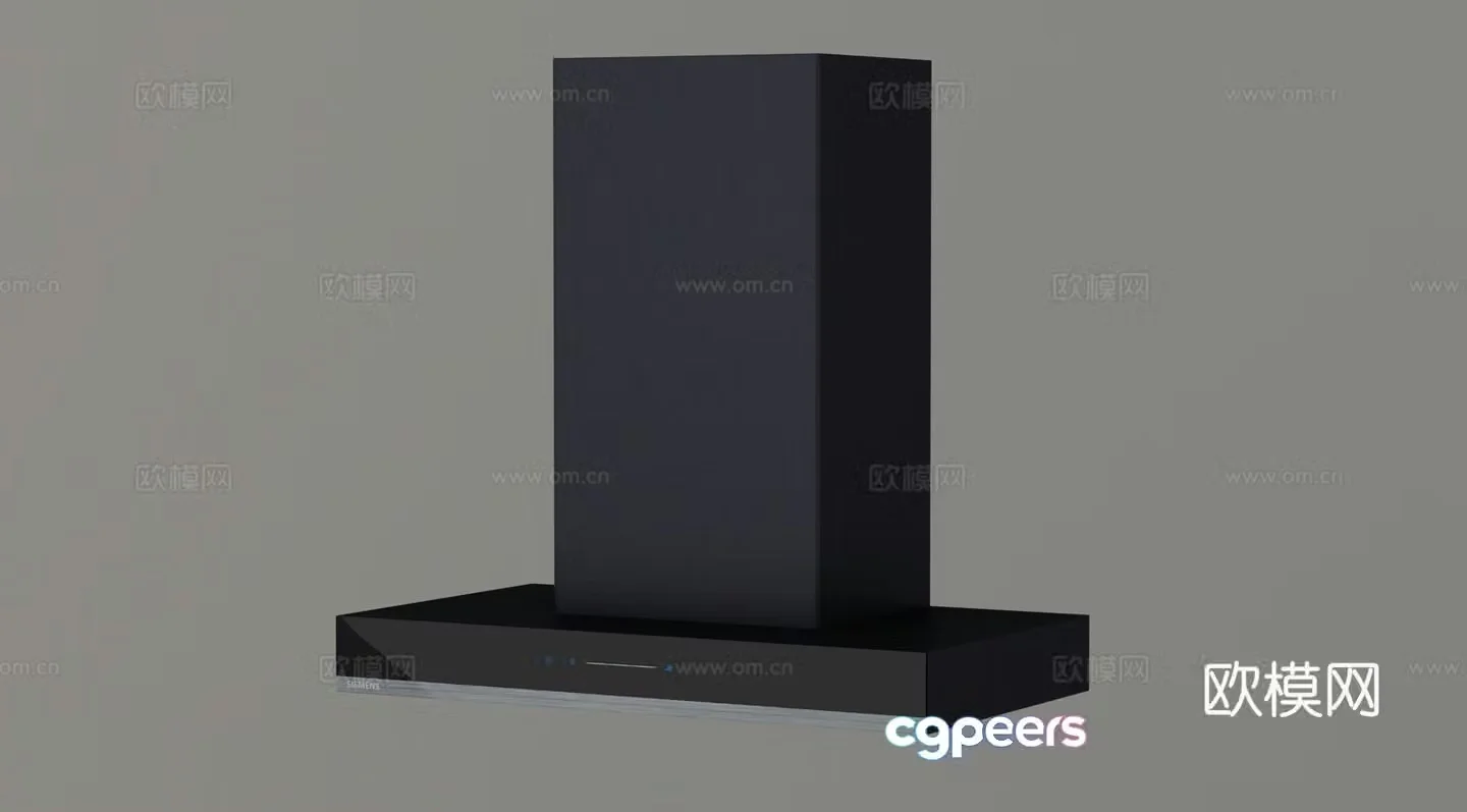 Siemens wall -mounted range hood 3D model